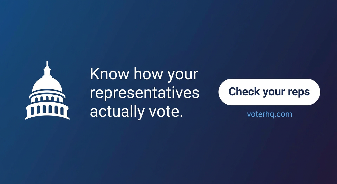 VoterHQ — Know how your representatives actually vote